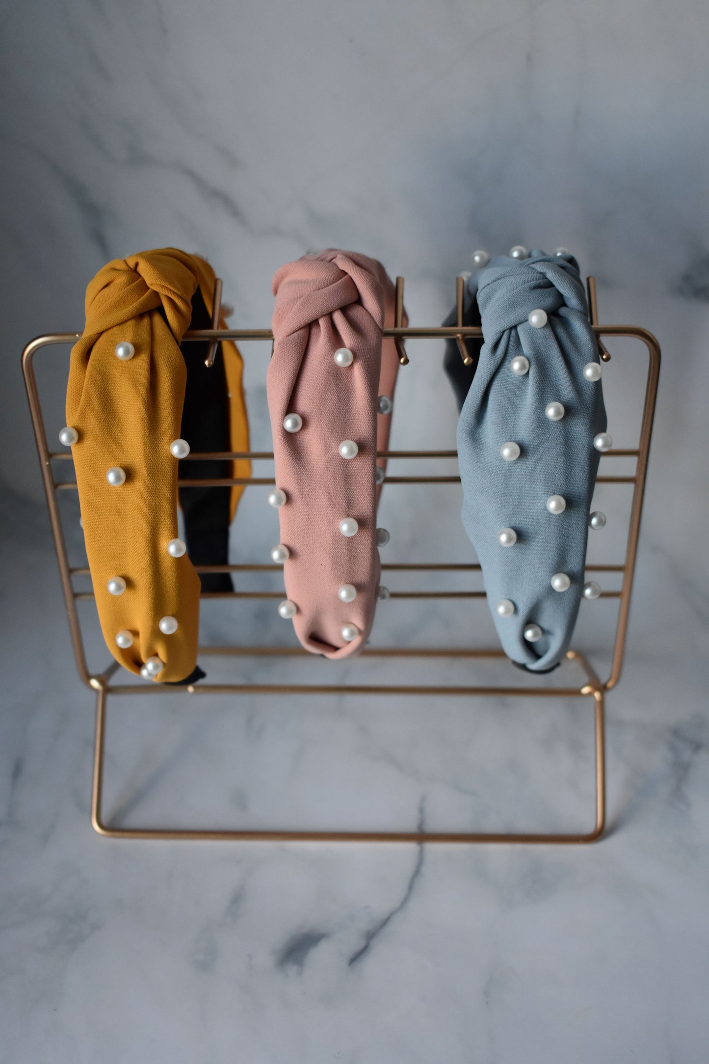 Pearl Top Knot Headbands