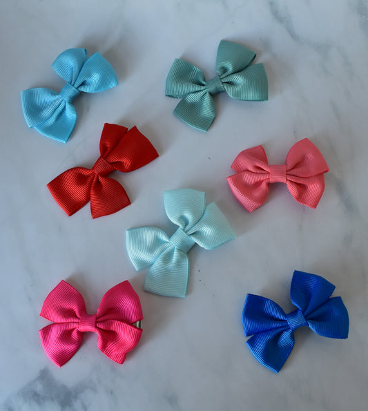 Solid Hair Bows