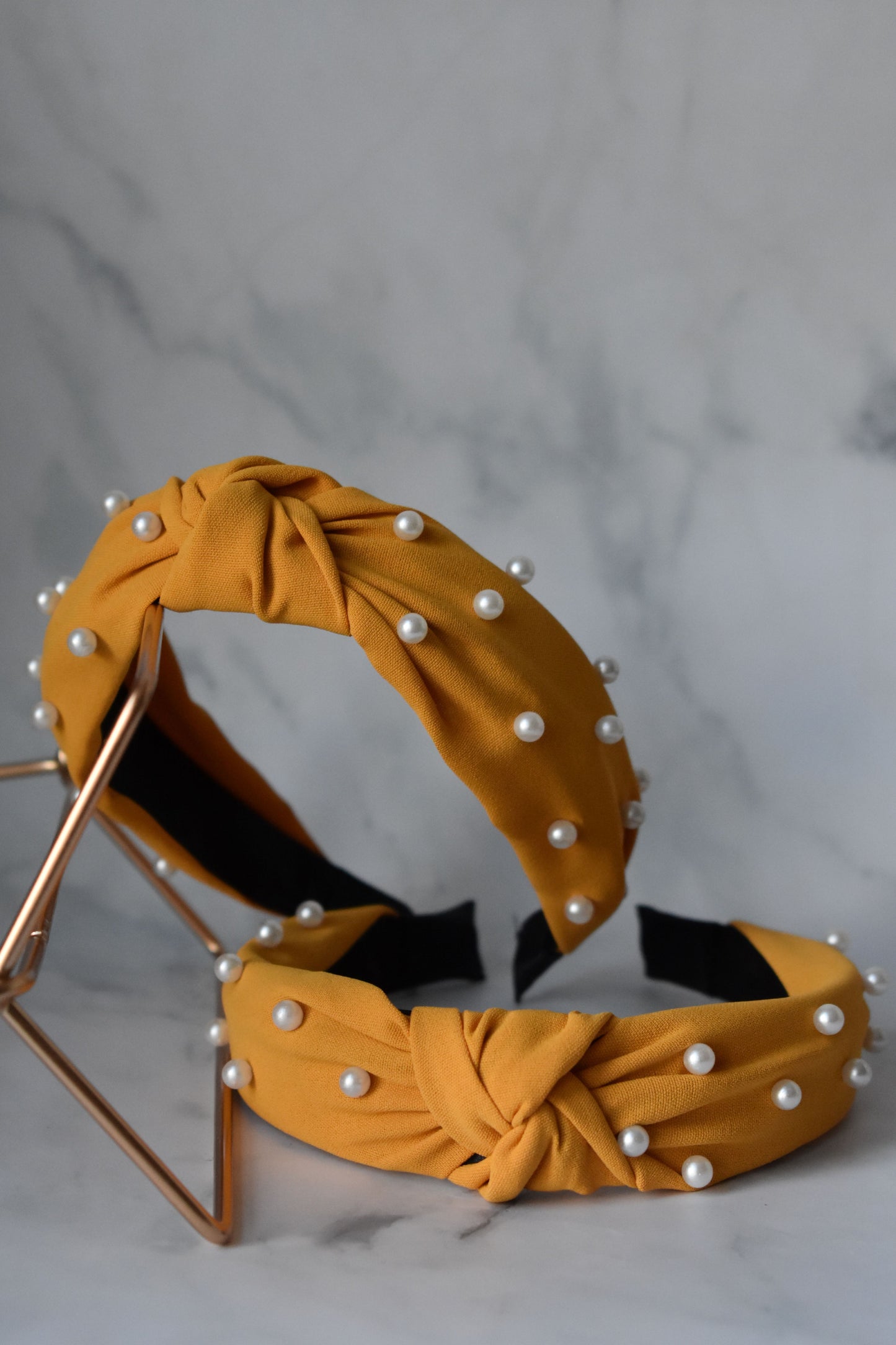 Pearl Top Knot Headbands