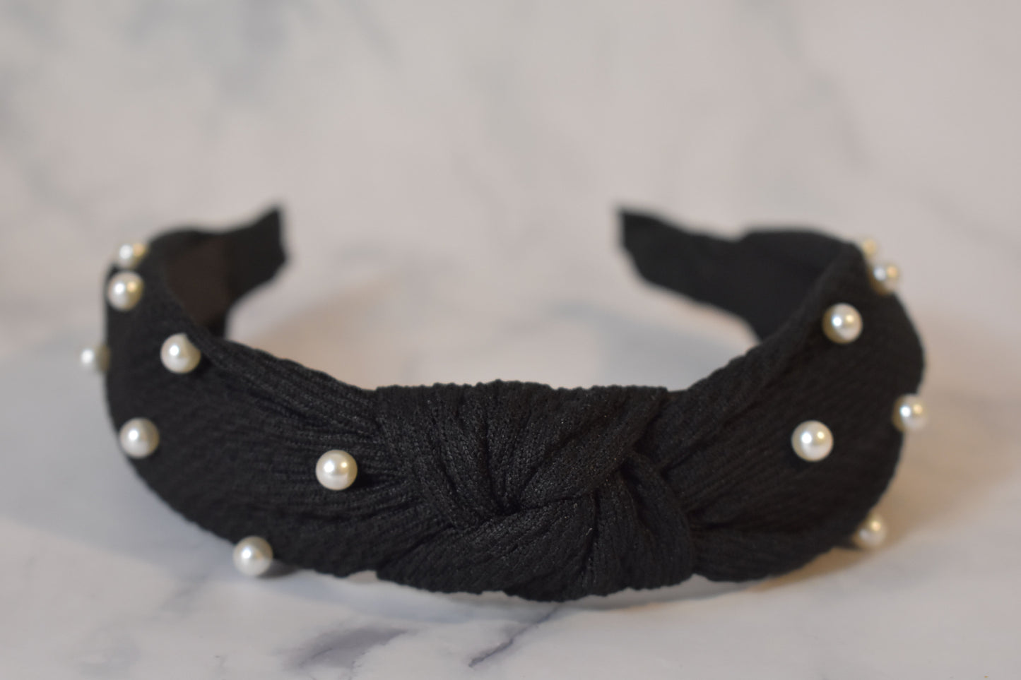 Pearl Top Knot Headband