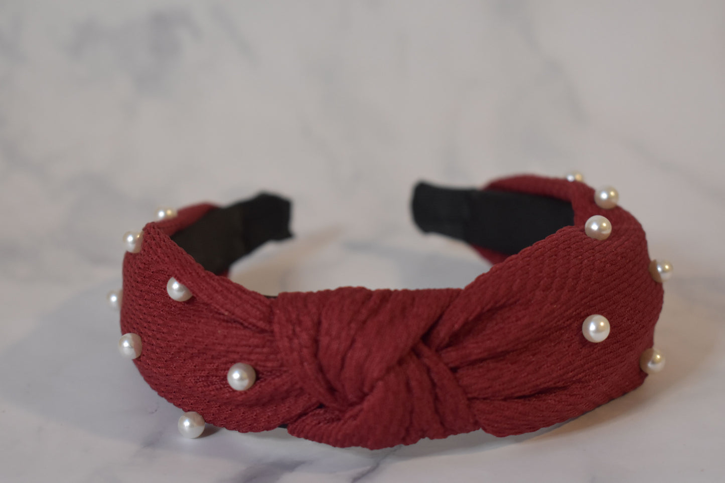 Pearl Top Knot Headband