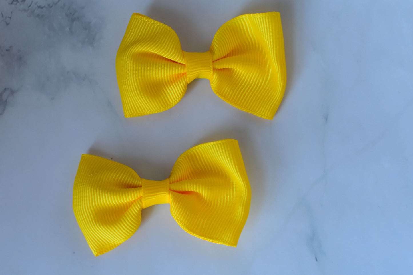 Solid Hair Bows (Single Loop)