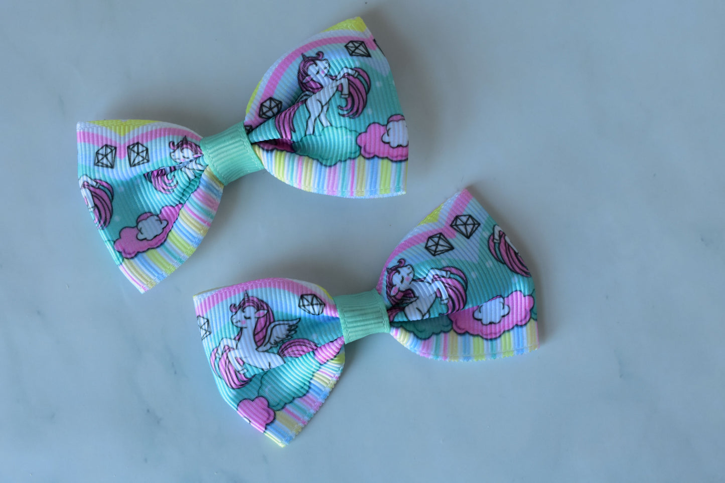 Patterned Hair Bows