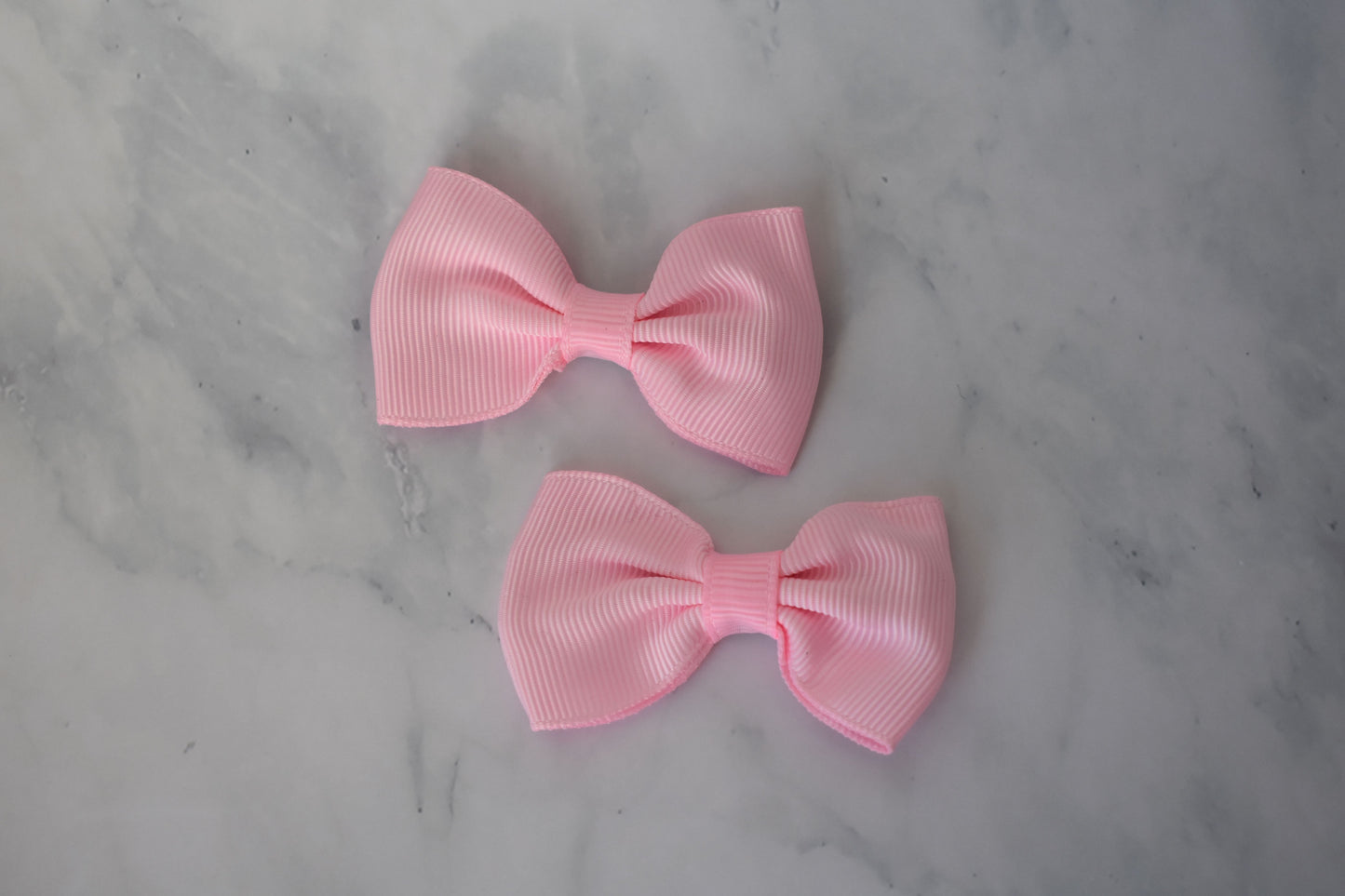 Solid Hair Bows (Single Loop)