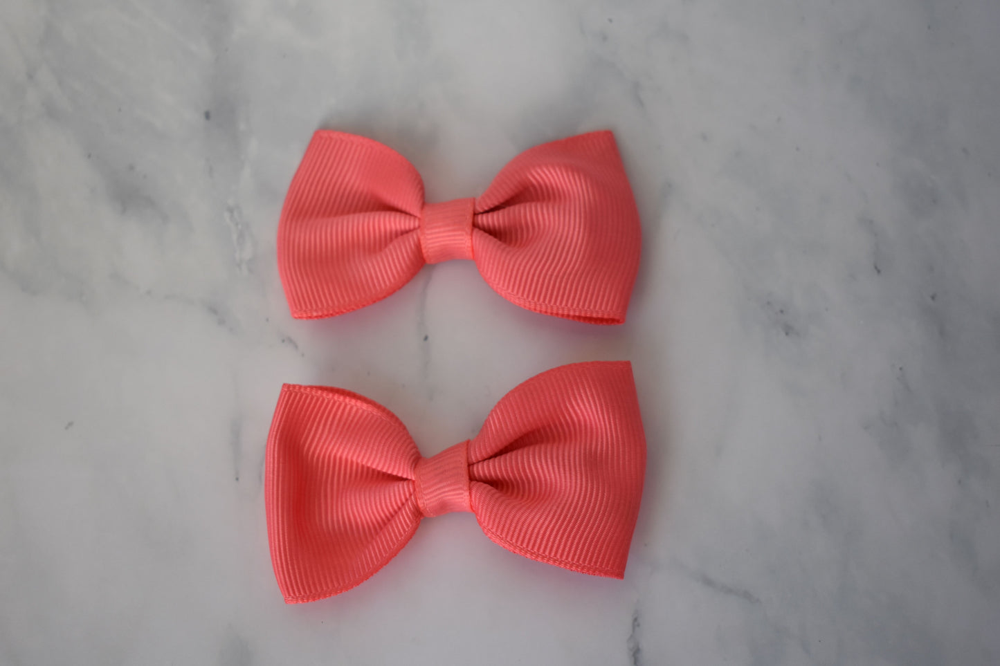 Solid Hair Bows (Single Loop)