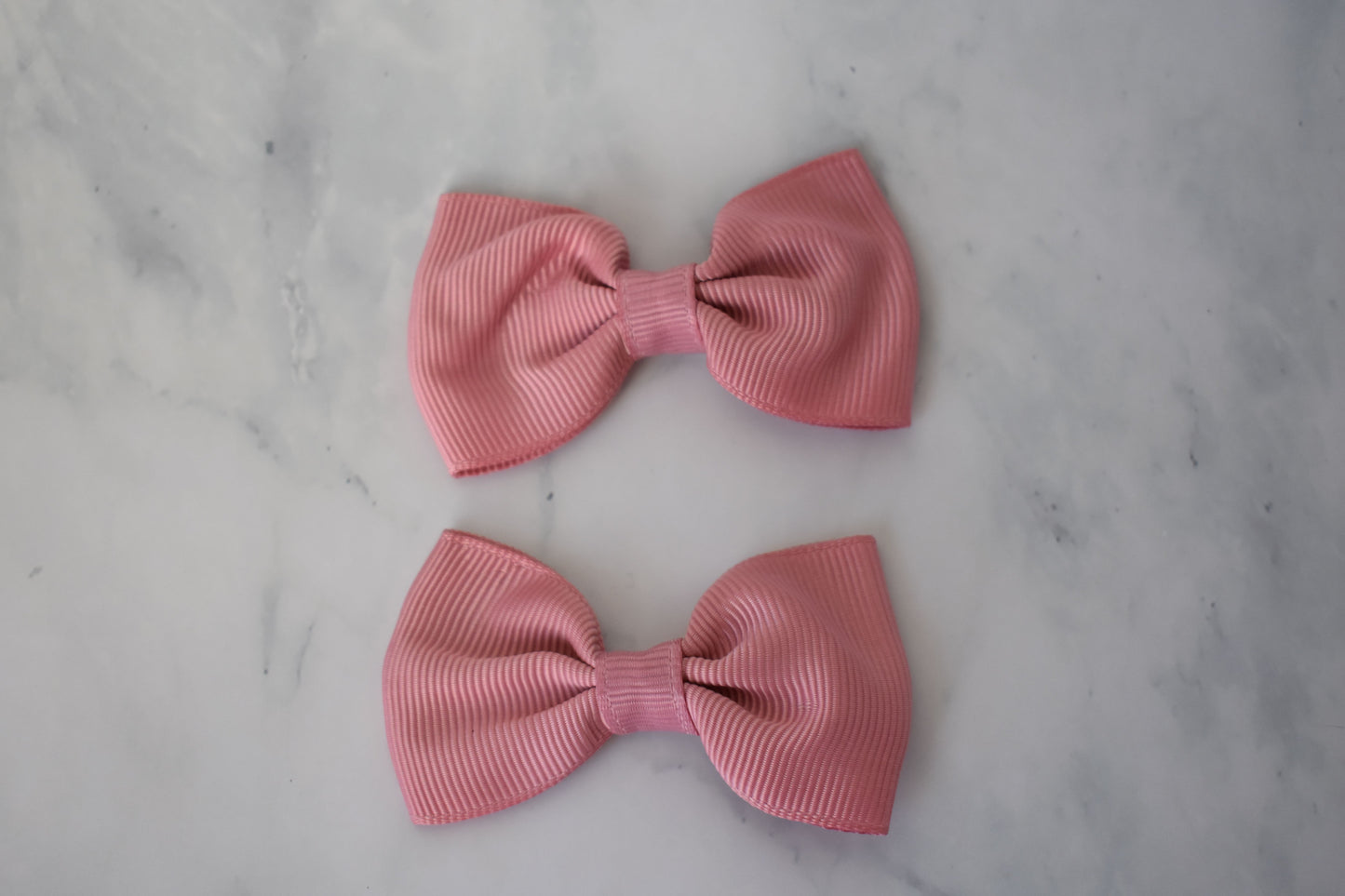 Solid Hair Bows (Single Loop)