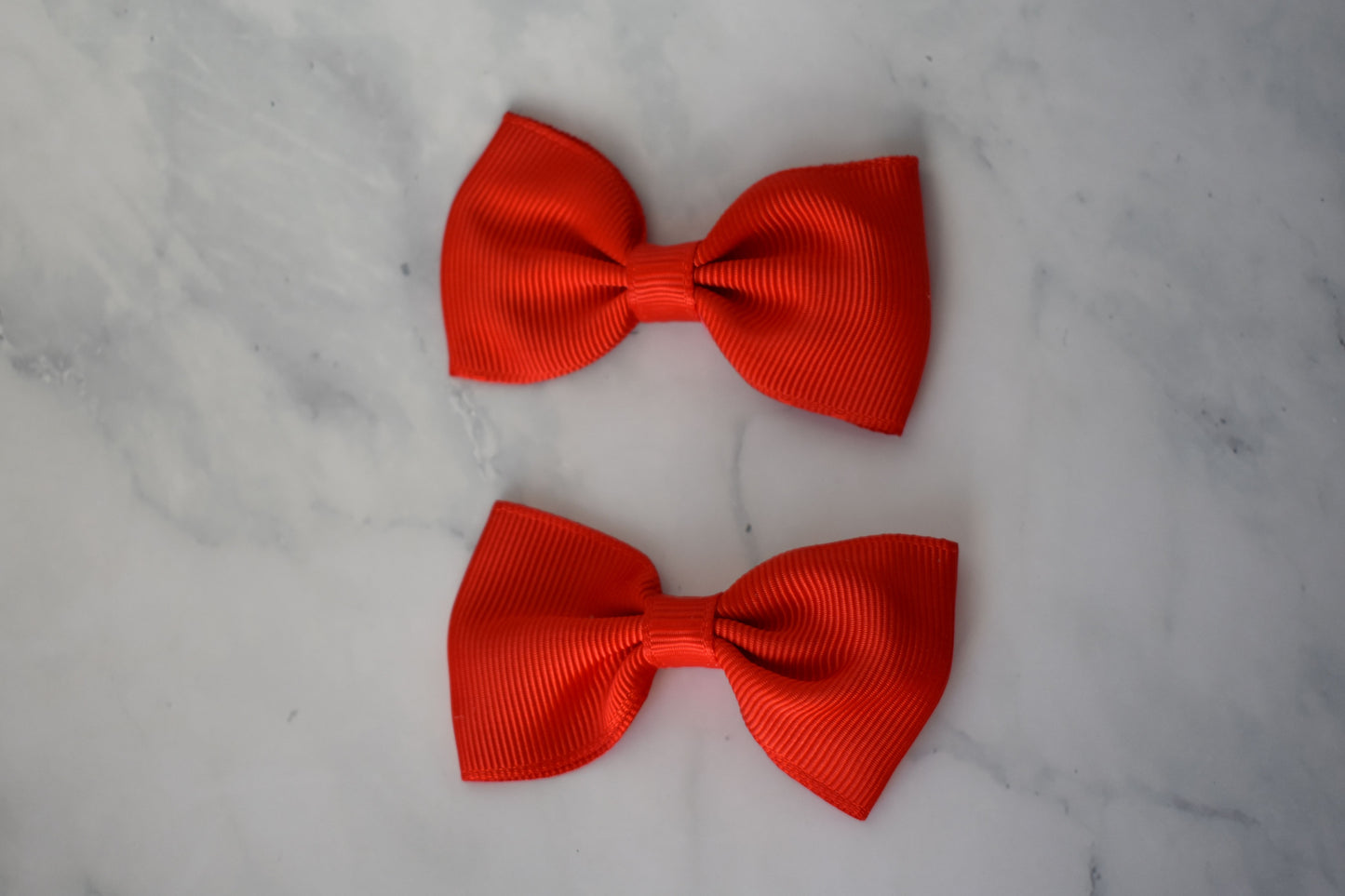 Solid Hair Bows (Single Loop)